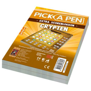 Pick a Pen Crypten Scoreblokken - De Dondersteen