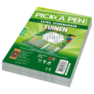 Pick a Pen Tuinen Scoreblokken - De Dondersteen