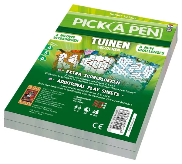 Pick a Pen Tuinen: Seizoenen Level 4,5,6