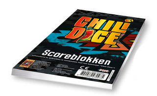 Scoreblokken Chili Dice drie stuks - De Dondersteen