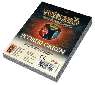 Scoreblokken Wizard Dobbelspel, Drie Stuks - De Dondersteen