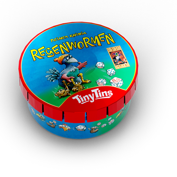 Tiny Tins Regenwormen - De Dondersteen