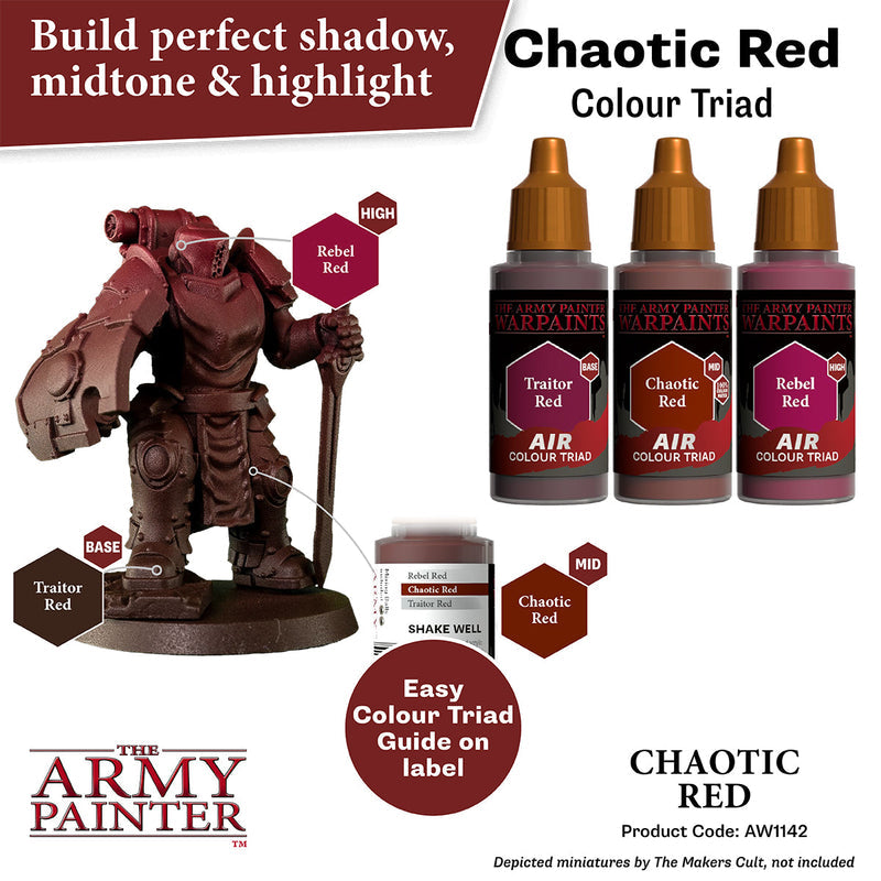 Warpaints - Chaotic Red