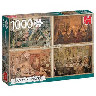 Anton Pieck - Living Room Entertainment (1000)