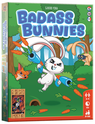Badass Bunnies - Kaartspel - De Dondersteen
