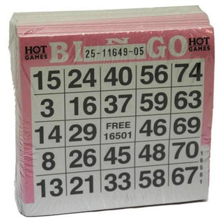 Bingo kaarten 500 stuks