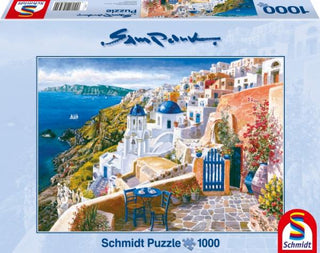 Blik op Santorini (1000)