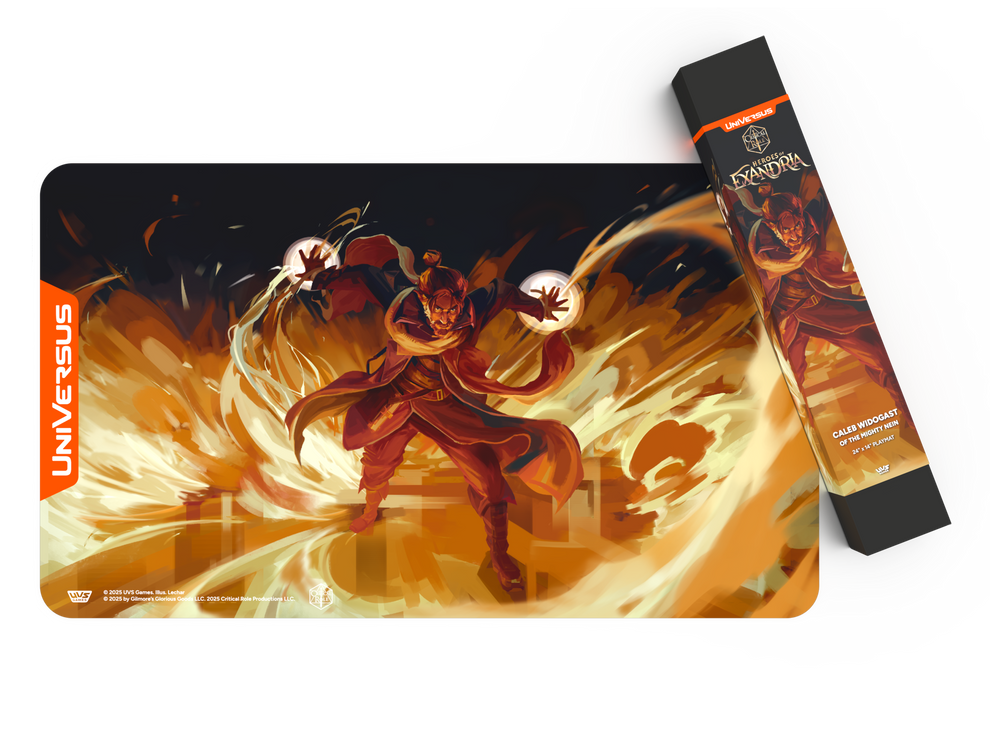 Critical Role: Heroes Of Exandria Caleb Widogast Playmat
