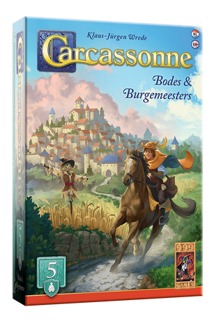 Carcassonne: Bodes & Burgemeesters Uitbreiding - Bordspel - De Dondersteen