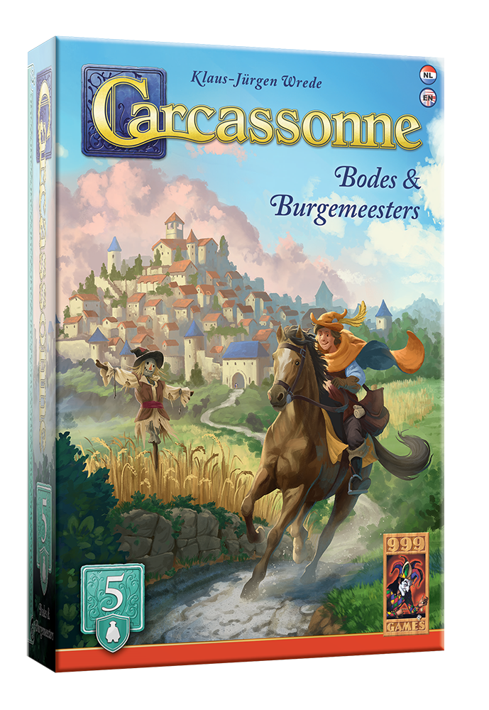 Carcassonne: Bodes & Burgemeesters Uitbreiding - Bordspel