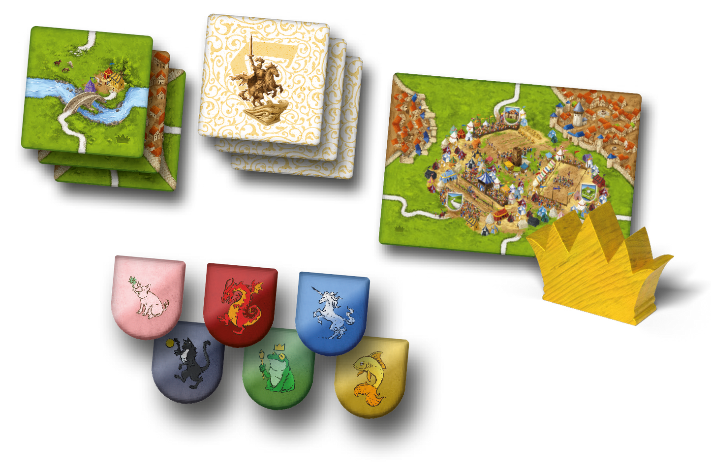 Carcassonne: Toernooien en Emblemen uitbreiding - De Dondersteen