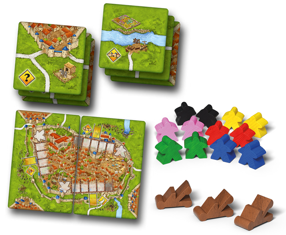 Carcassonne: Aanval & Afweer Uitbreiding - Bordspel
