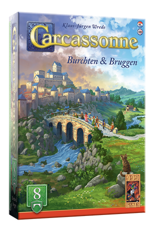 Carcassonne: Burchten & Bruggen Uitbreiding - Bordspel - De Dondersteen
