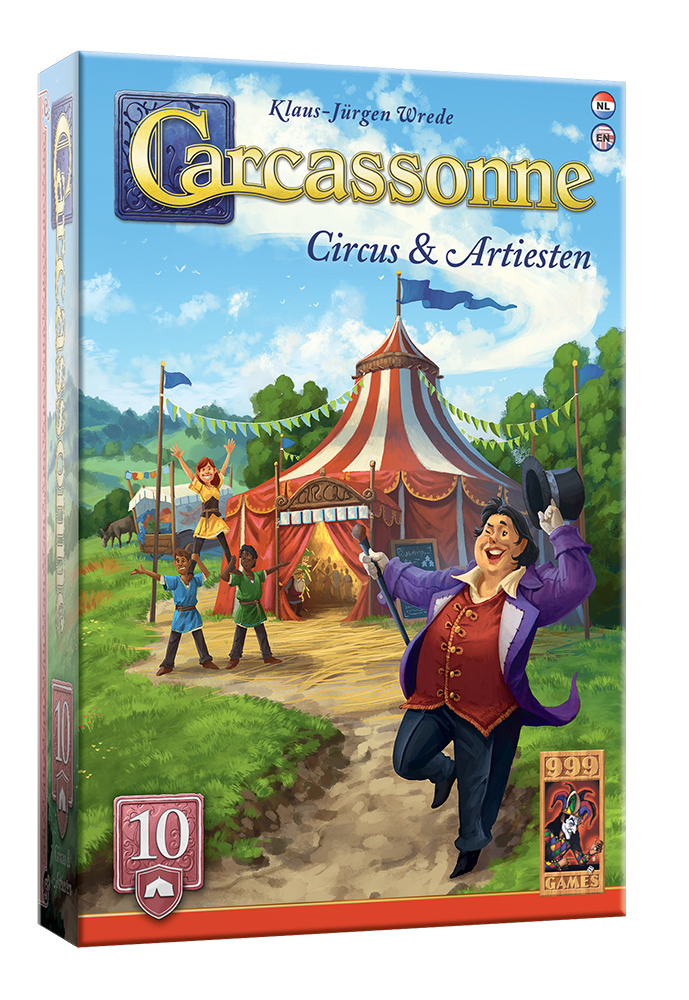 Carcassonne: Circus & Artiesten Uitbreiding - Bordspel - De Dondersteen