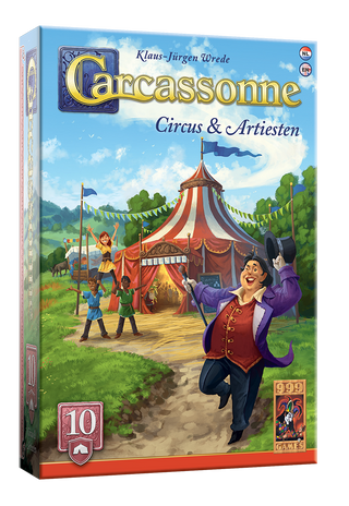 Carcassonne: Circus & Artiesten Uitbreiding - Bordspel - De Dondersteen
