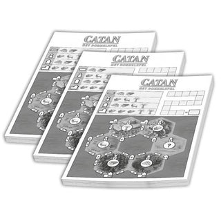 Catan 3 Scoreblokken