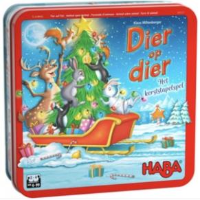 Dier op Dier - Het Kerststapelspel