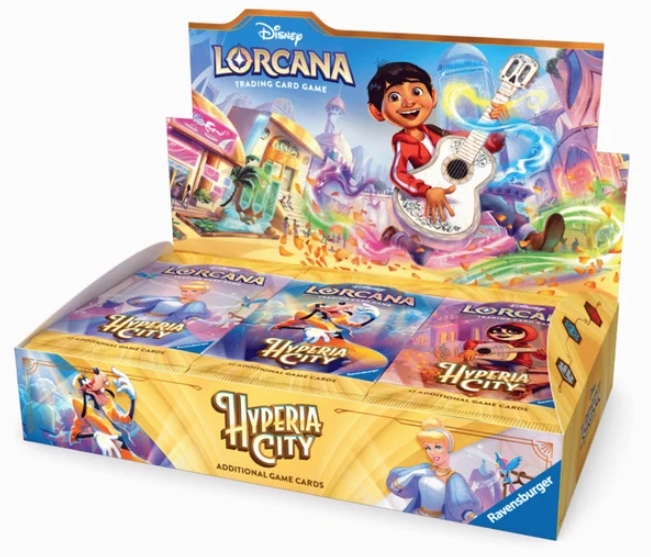 (PRE-ORDER) Disney Lorcana TCG - Hyperia City - Boosterbox