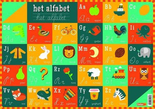 Educatieve Onderlegger - Het Alfabet