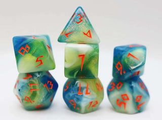 Scratched Clouds RPG Dice Set (7)