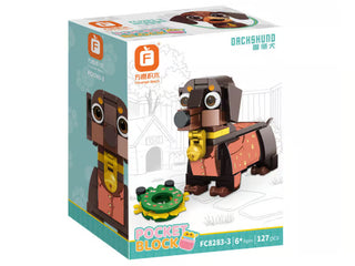 Build&Fun Music Pets Dachshund