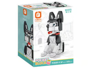 Build&Fun Music Pets Husky