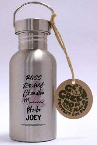 Friends Stainless Steel Water Bottle Names