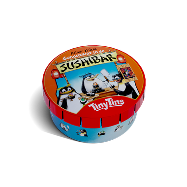 Tiny Tins Geharrewar in de sushibar