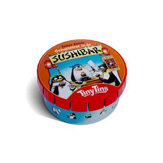 Tiny Tins Geharrewar in de sushibar