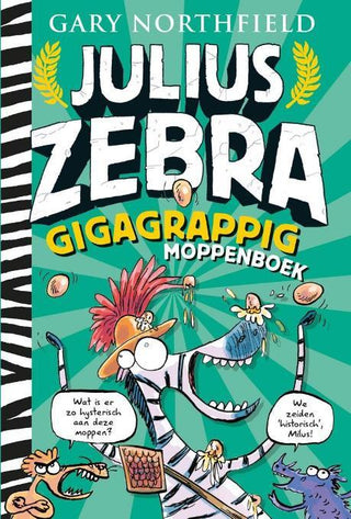 Gigagrappig moppenboek Julius Zebra