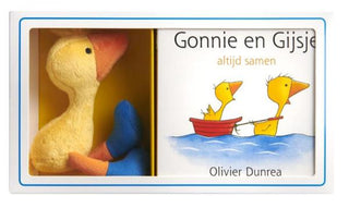 Gonnie en Gijsje altijd samen - met knuffel