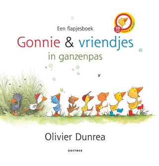 Gonnie en vriendjes in ganzenpas