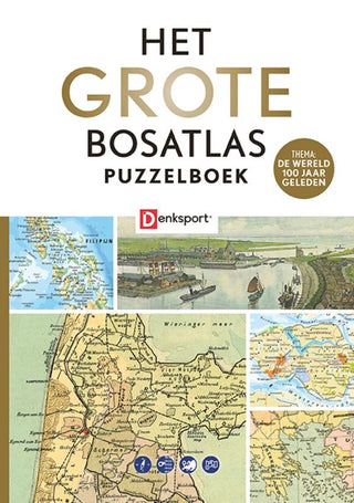 Het Grote Bosatlas Puzzelboek - 100 jaar geleden