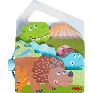 Houten Babyboek Dino's