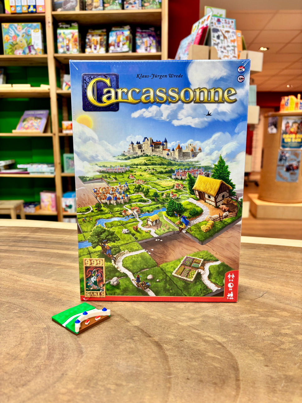 Carcassonne inclusief 3D starttegel