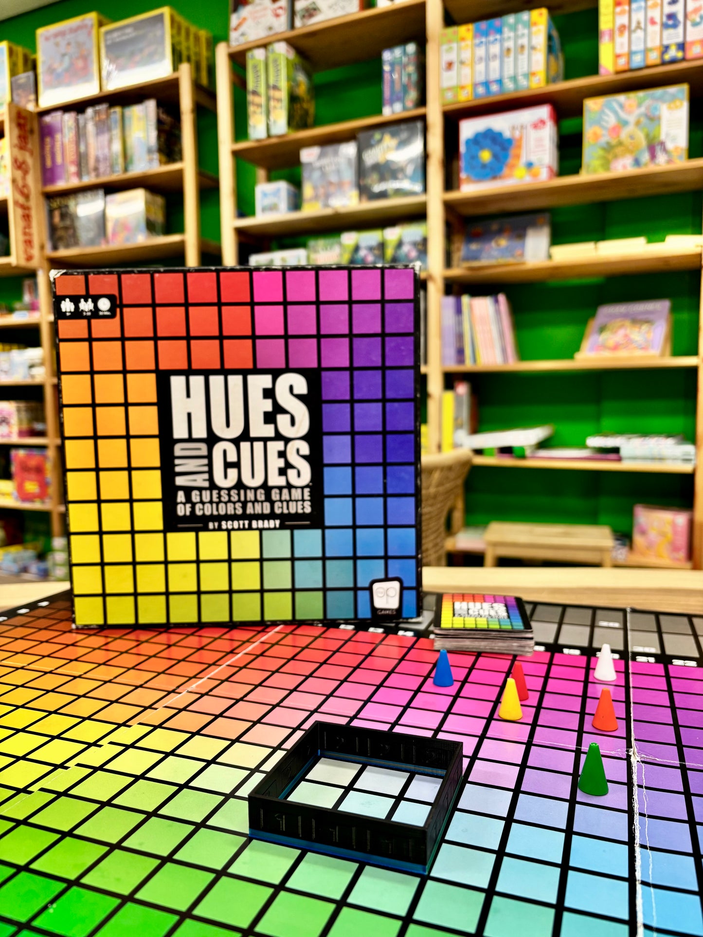 Hues and cues met 3D score frame
