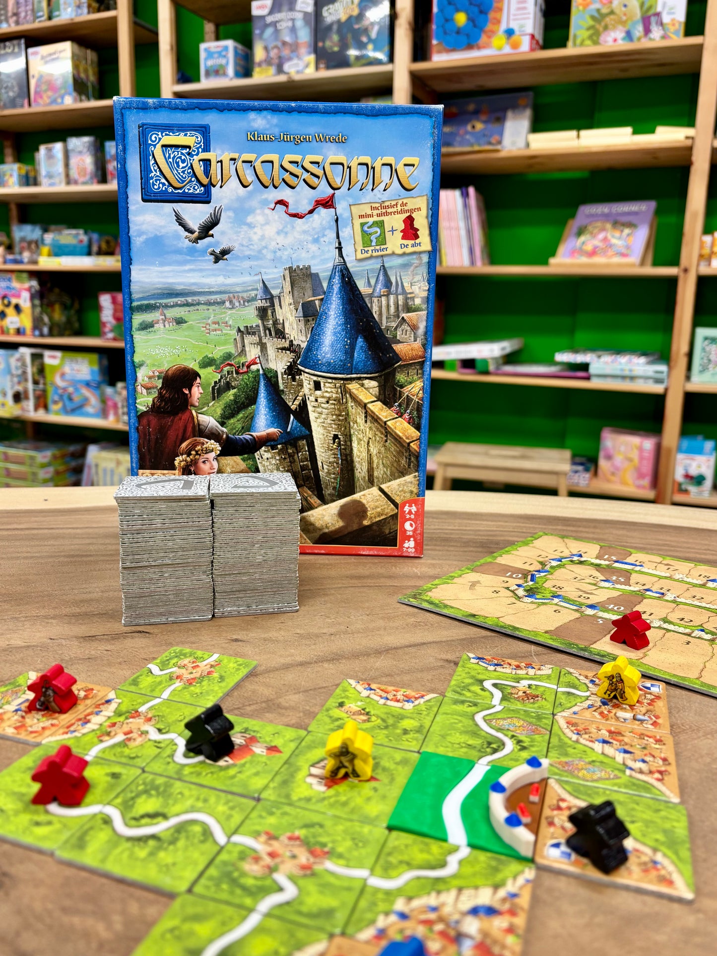 Carcassonne inclusief 3D starttegel