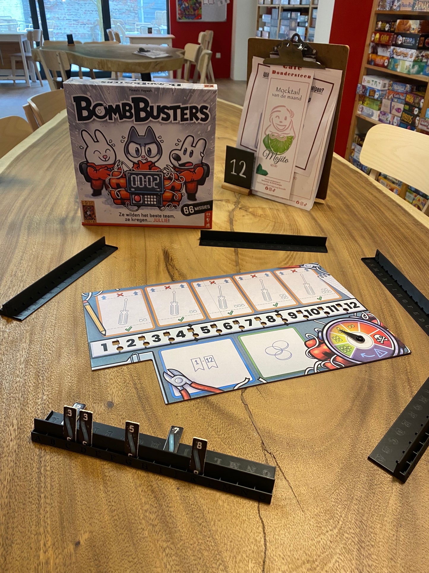 Bombbusters inclusief tegelhouder upgrade