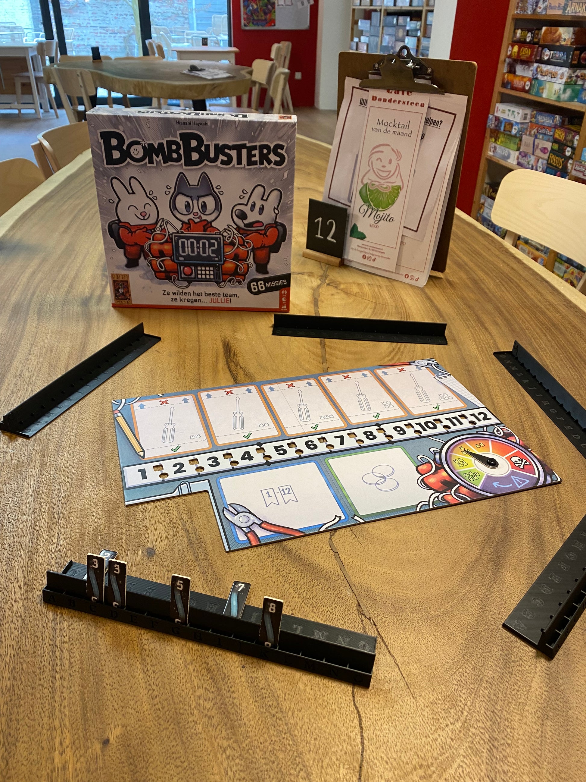 Bombbusters inclusief tegelhouder upgrade