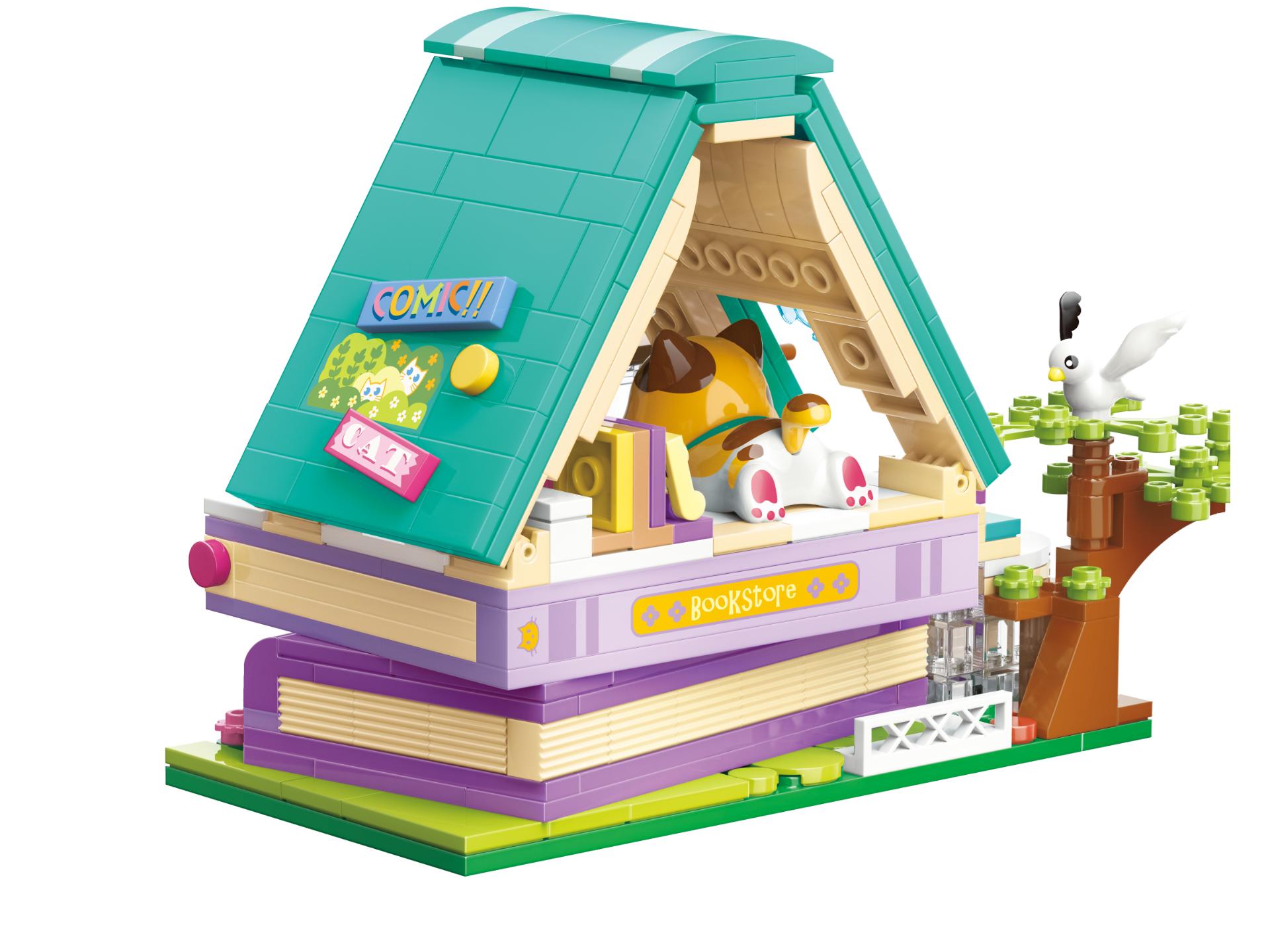 KEEPPLAY Calico Cat Comic House - K28018