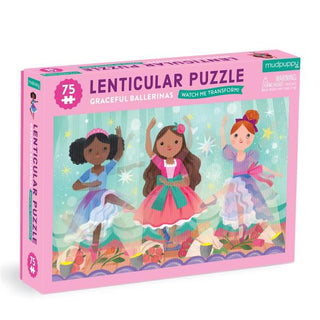 Lenticular Puzzle - Graceful Ballerinas (75)