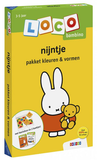 Loco bambino nijntje pakket kleuren & vormen