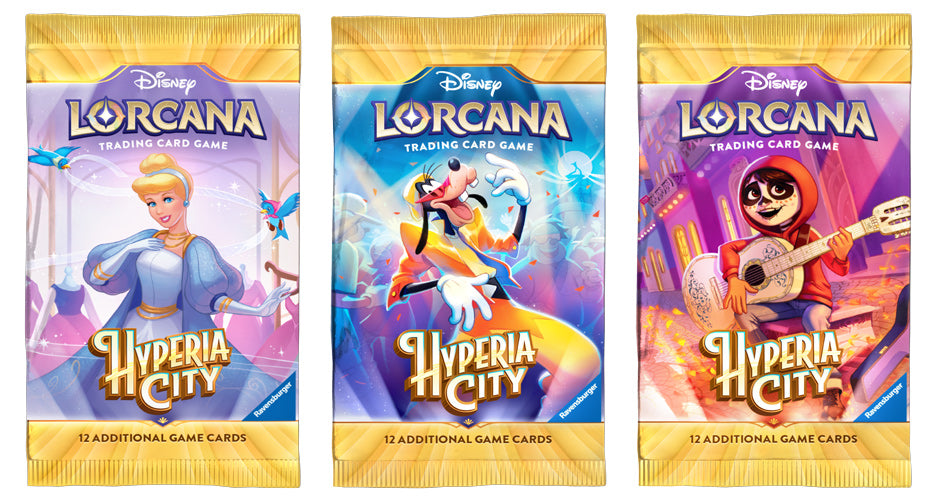 (PRE-ORDER) Disney Lorcana TCG - Hyperia City - Booster