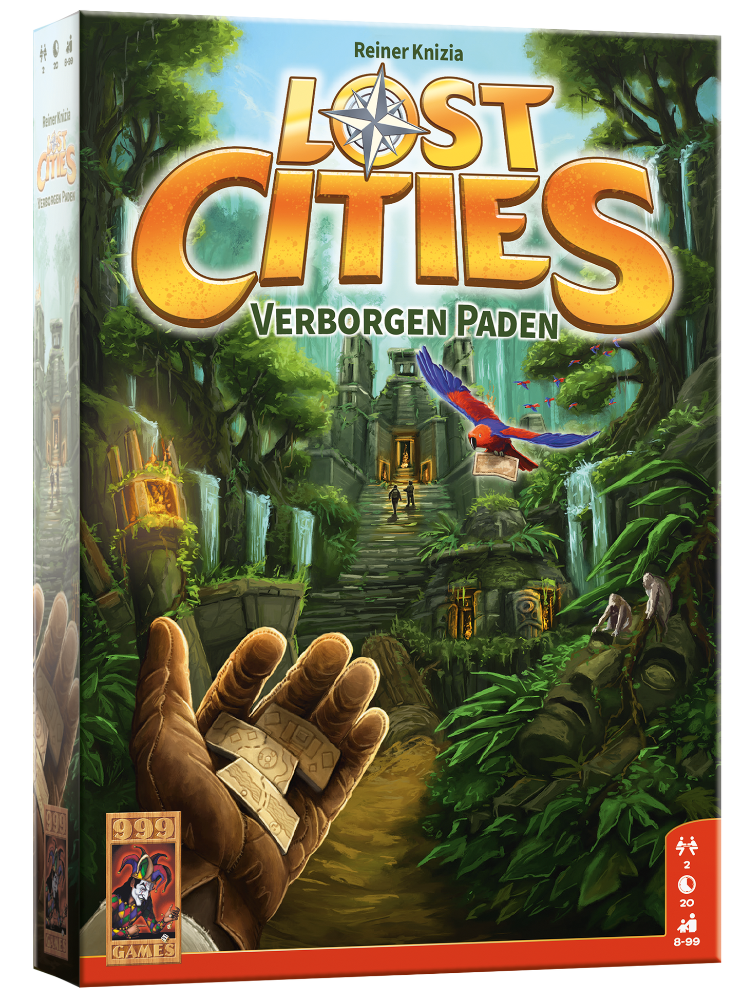 Lost Cities: Verborgen Paden - Bordspel