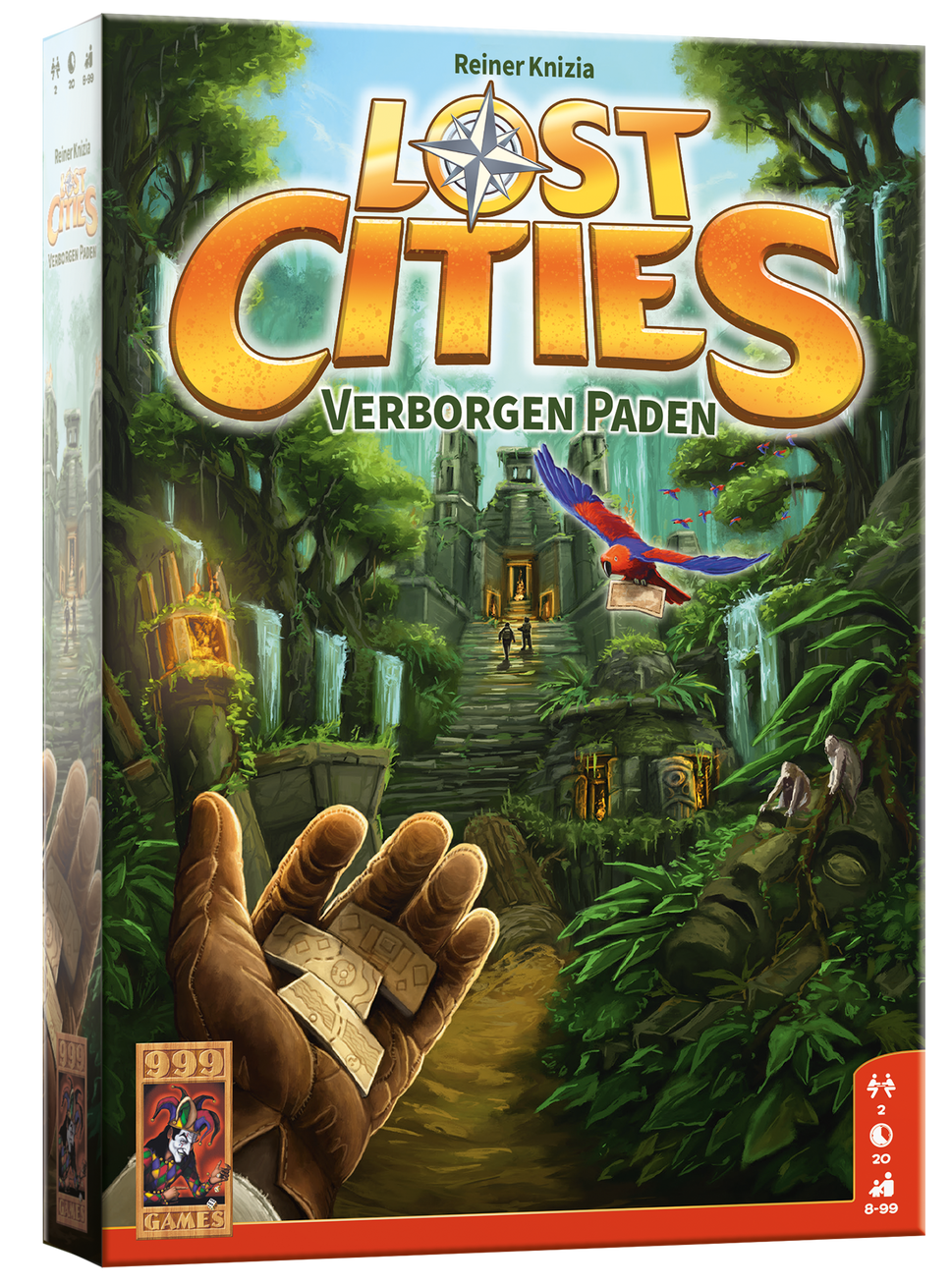 Lost Cities: Verborgen Paden - Bordspel