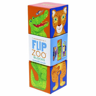 Magnetic Flip Zoo Blocks - Rainforest Animals