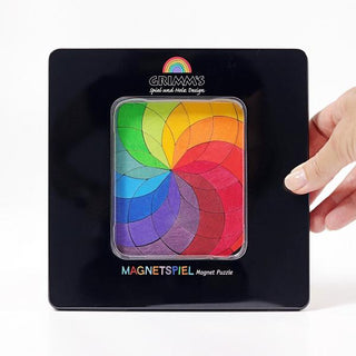 Magnetische Puzzel - Kleuren Spiraal