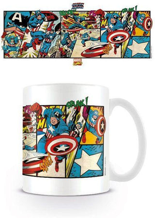 Marvel Retro Captain America Panels - Mok