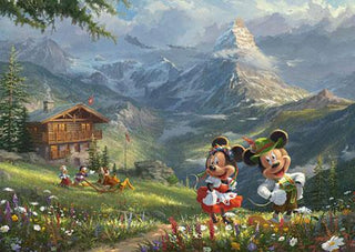 Mickey and Minnie in the Alps (1000)