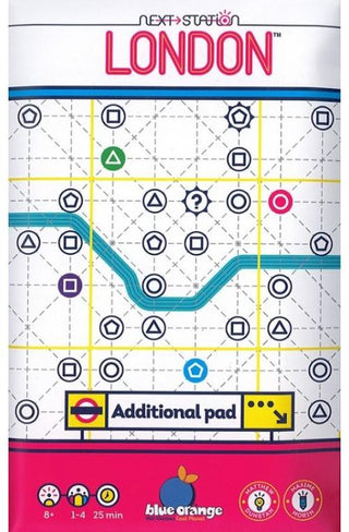 Next Station London Scoreblok